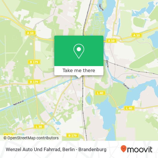 Wenzel Auto Und Fahrrad map