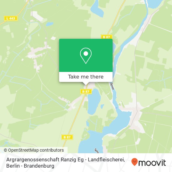 Argrargenossenschaft Ranzig Eg - Landfleischerei map