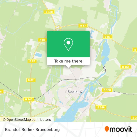 Brandol map