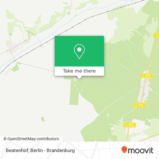 Beatenhof map