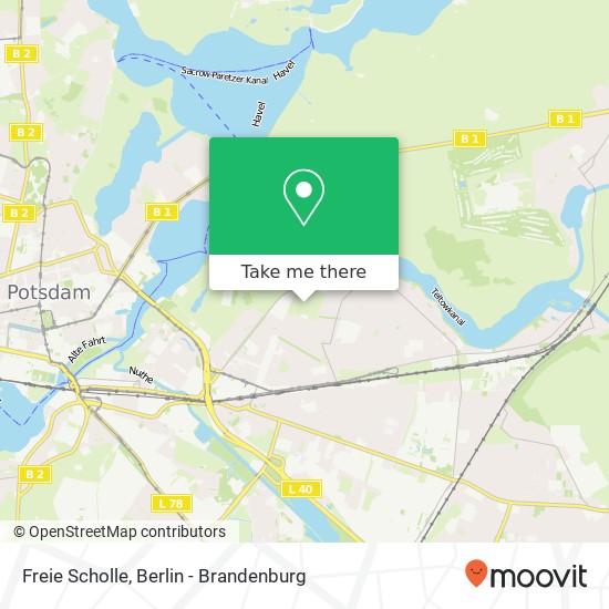 Freie Scholle map