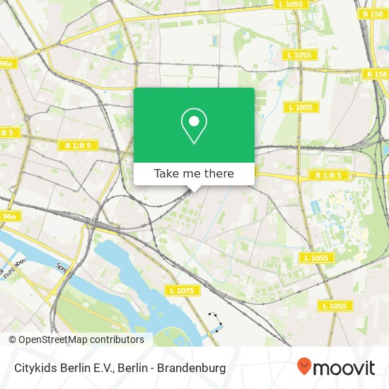 Citykids Berlin E.V. map