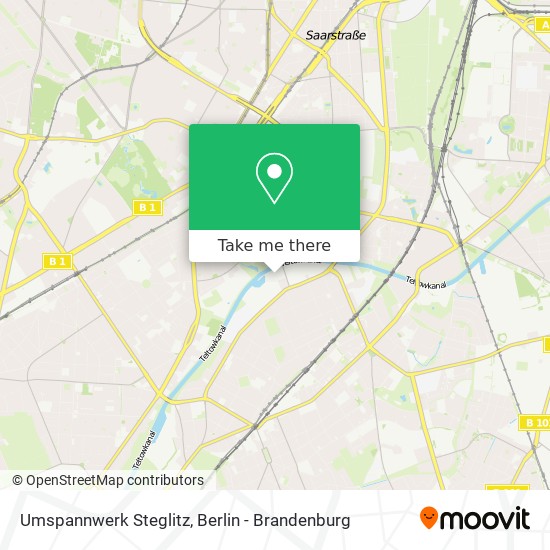 Umspannwerk Steglitz map