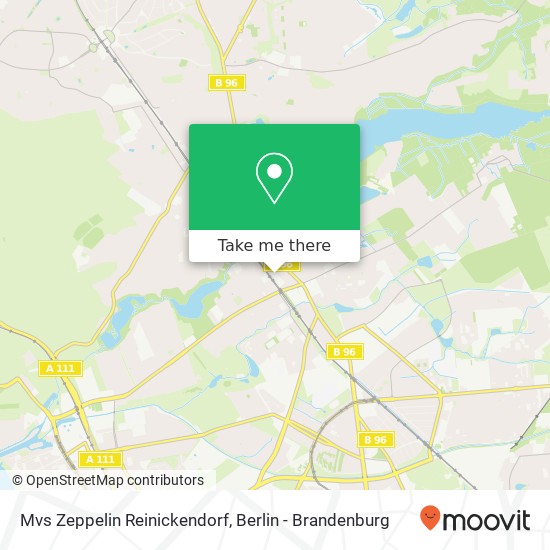 Mvs Zeppelin Reinickendorf map