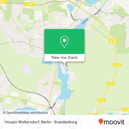 Hospiz Woltersdorf map