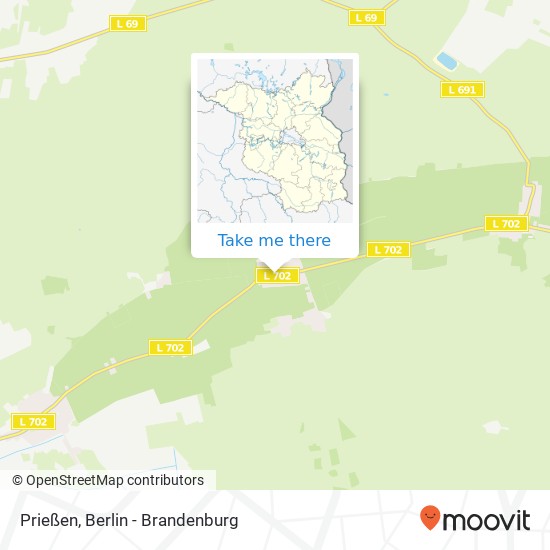 Карта Prießen