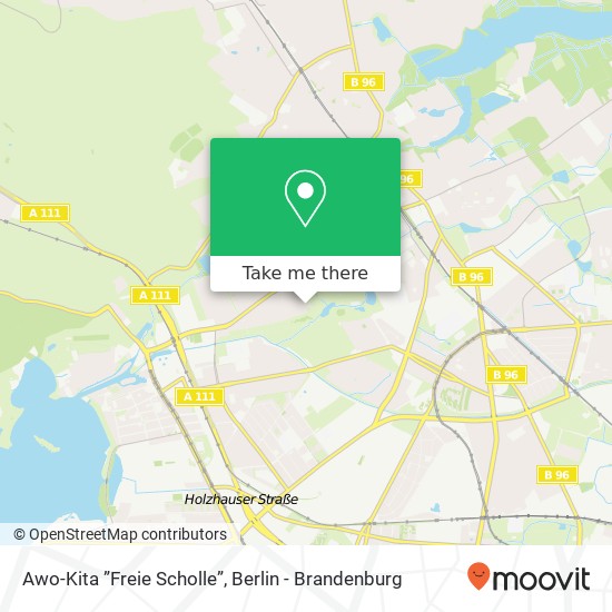 Awo-Kita ”Freie Scholle” map