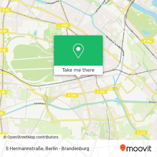 S Hermannstraße map