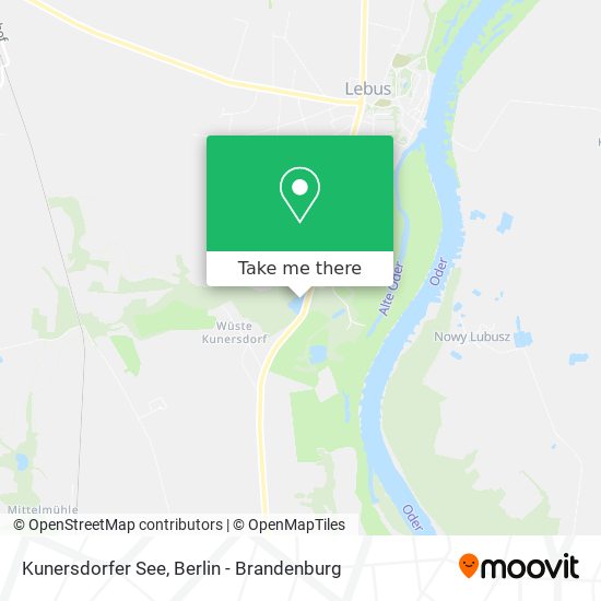 Карта Kunersdorfer See