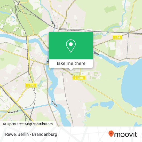 Rewe map