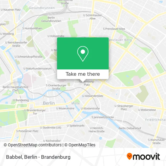 Babbel map