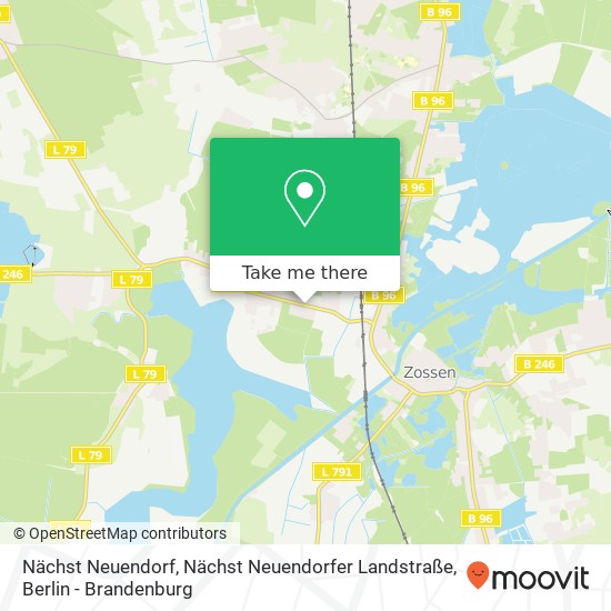 Карта Nächst Neuendorf, Nächst Neuendorfer Landstraße