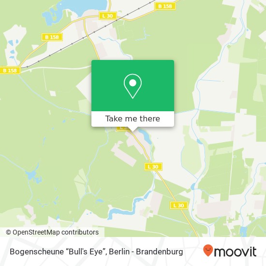 Bogenscheune “Bull's Eye” map