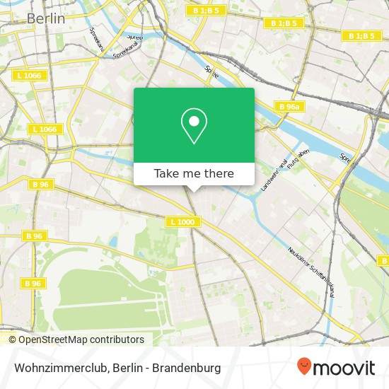 Карта Wohnzimmerclub