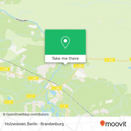 Holzwiesen map
