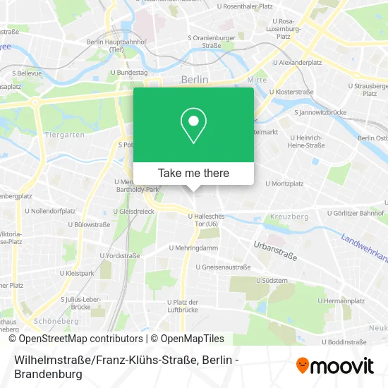 Карта Wilhelmstraße / Franz-Klühs-Straße
