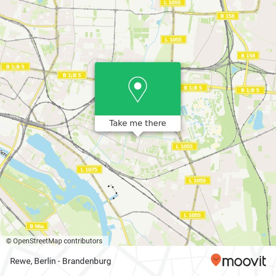 Rewe map