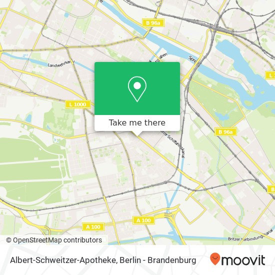 Карта Albert-Schweitzer-Apotheke