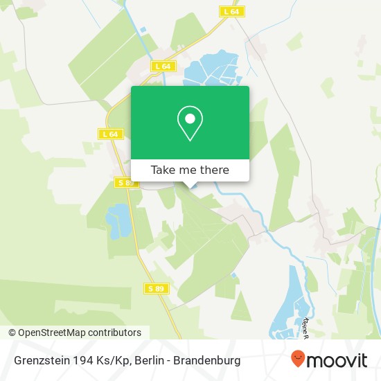 Карта Grenzstein 194 Ks/Kp