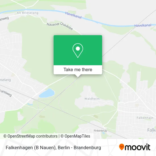 Карта Falkenhagen (B Nauen)
