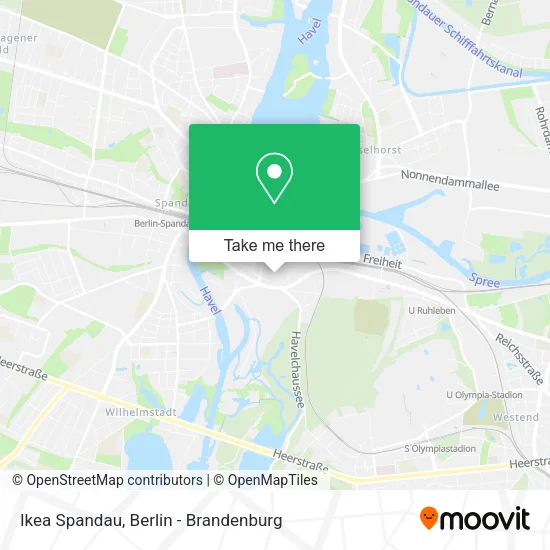 Карта Ikea Spandau