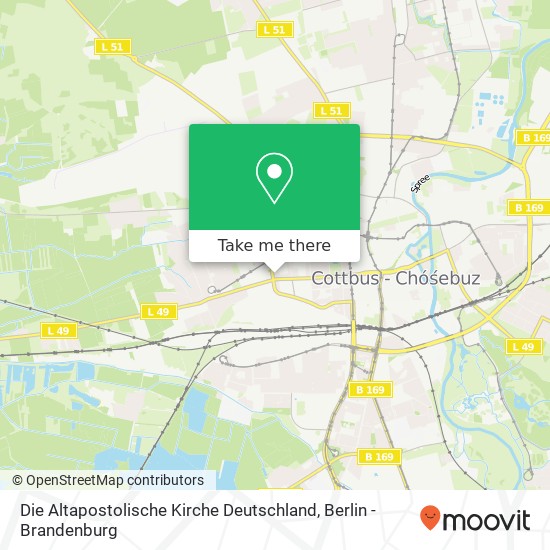 Die Altapostolische Kirche Deutschland map