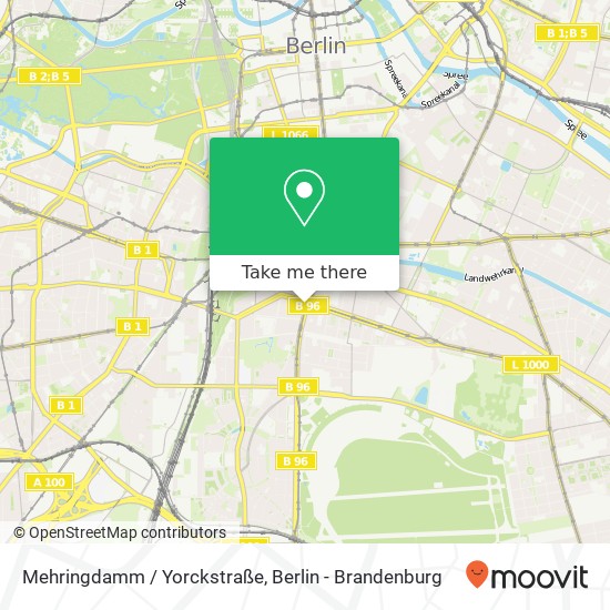 Mehringdamm / Yorckstraße map