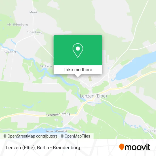 Lenzen (Elbe) map