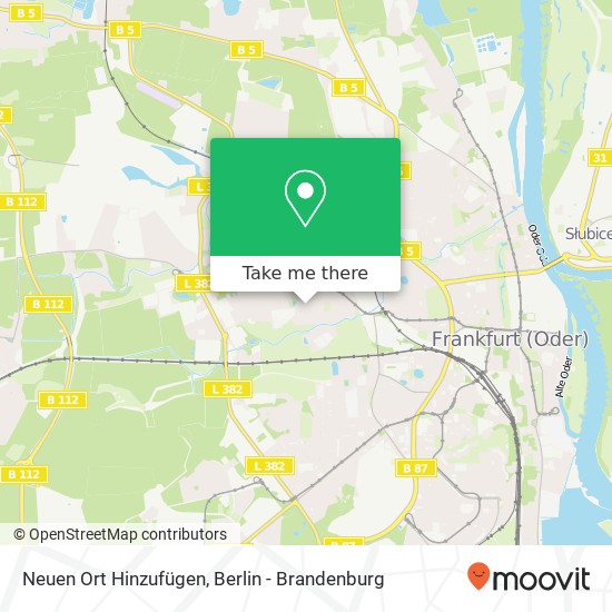 Neuen Ort Hinzufügen map