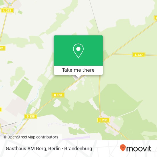 Gasthaus AM Berg map