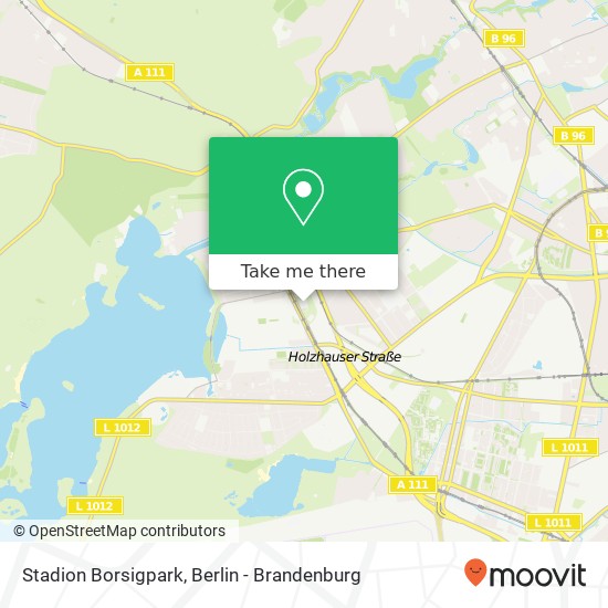 Stadion Borsigpark map