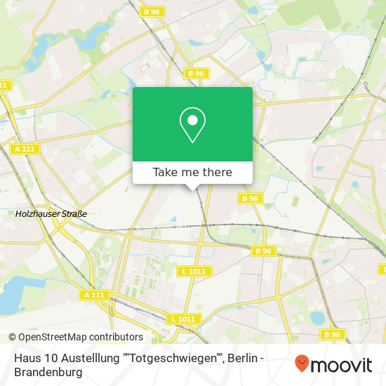 Haus 10 Austelllung ""Totgeschwiegen"" map