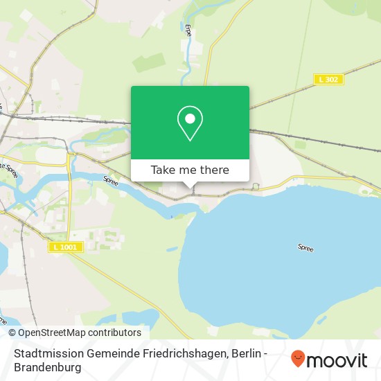 Stadtmission Gemeinde Friedrichshagen map