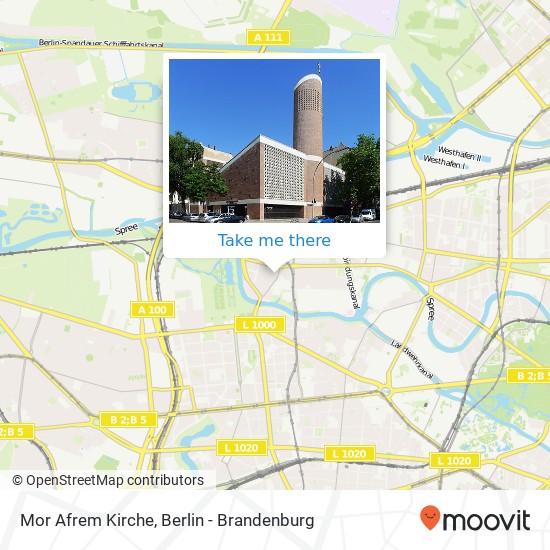 Mor Afrem Kirche map