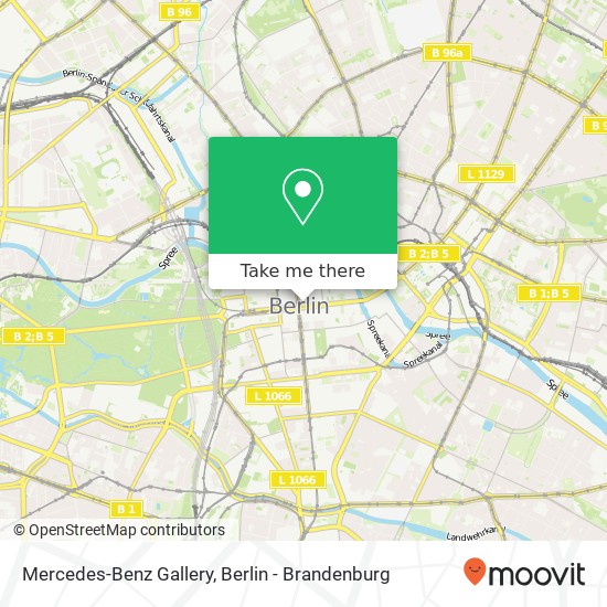 Mercedes-Benz Gallery map