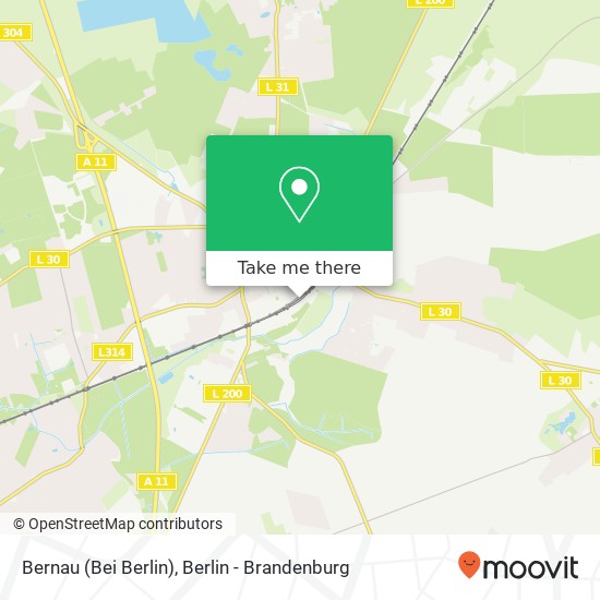 Bernau (Bei Berlin) map