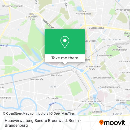 Hausverwaltung Sandra Braunwald map