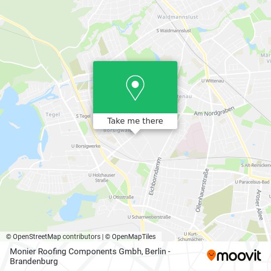 Monier Roofing Components Gmbh map