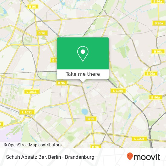 Schuh Absatz Bar map