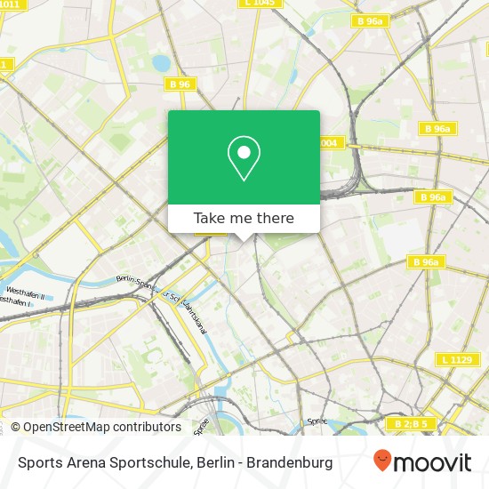 Sports Arena Sportschule map