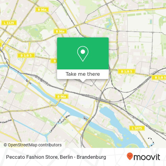 Peccato Fashion Store map