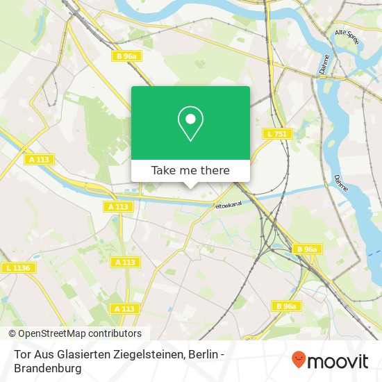 Tor Aus Glasierten Ziegelsteinen map