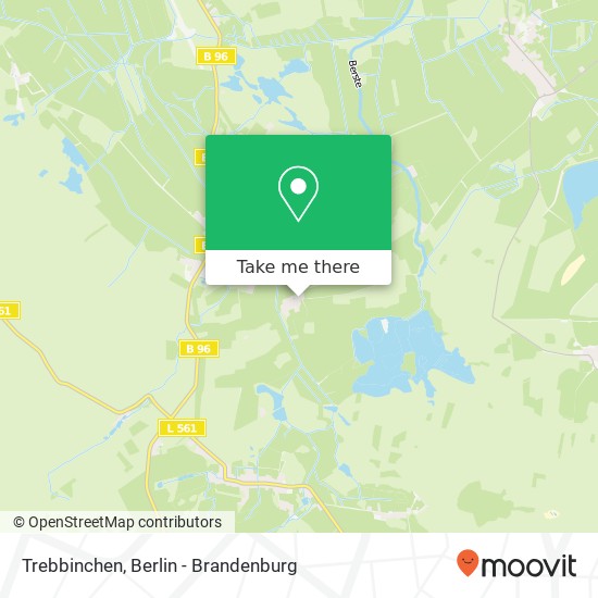 Trebbinchen map