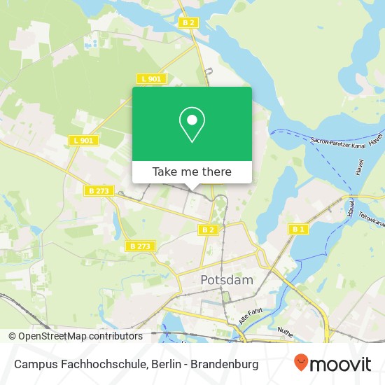 Campus Fachhochschule map