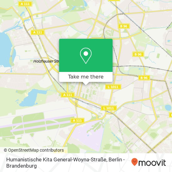 Humanistische Kita General-Woyna-Straße map