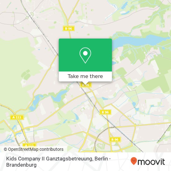 Kids Company II Ganztagsbetreuung map