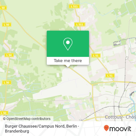 Burger Chaussee/Campus Nord map