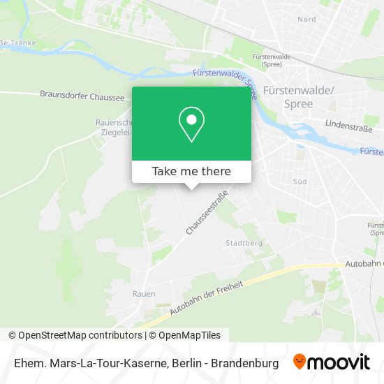 Ehem. Mars-La-Tour-Kaserne map