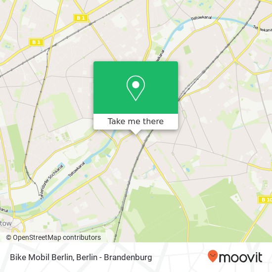 Bike Mobil Berlin map