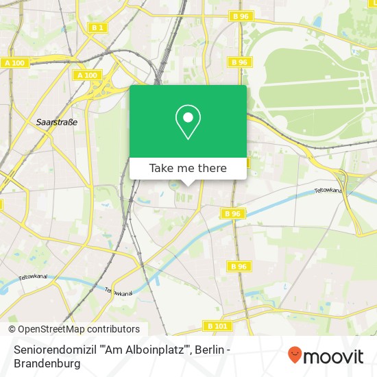 Seniorendomizil ""Am Alboinplatz"" map